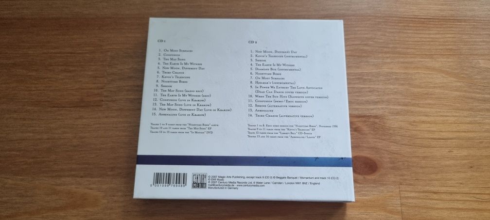 The Gathering Nighttime Birds 2CD *MINT* 2007 Limited Edition Digibook
