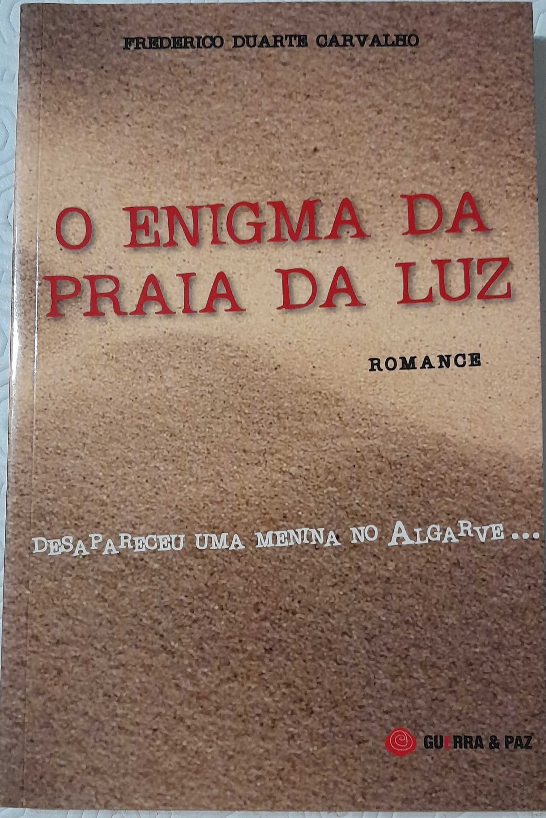 Livro O Enigma da Praia da Luz de Frederico Duarte Carvalho