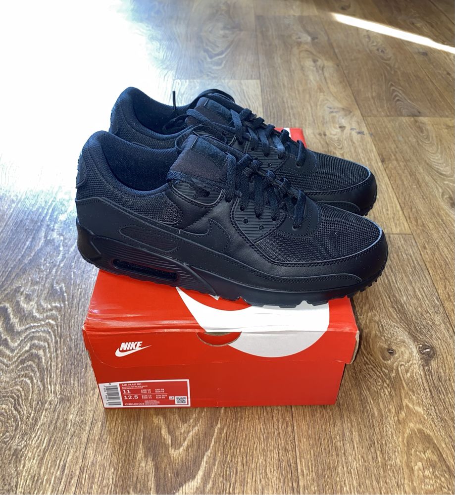 АКЦИЯ! Оригинальные Кроссовки Nike Air Max 90 Black (45) CN8490-003