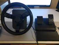 Logitech Saitek Heavy Equipment J-U0007 kierownica z pedałami