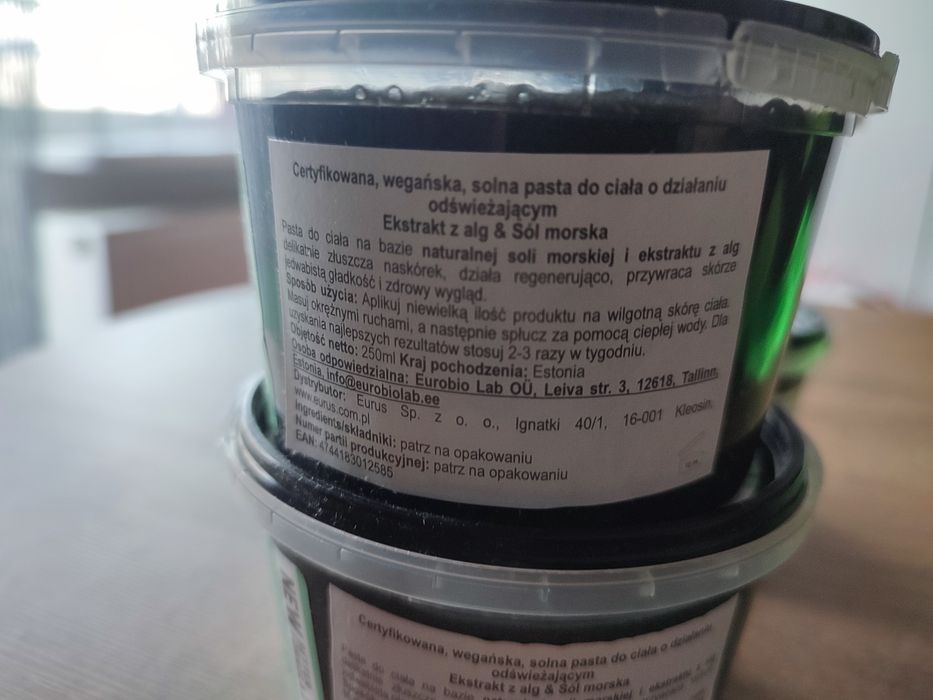 Organic shop peeling