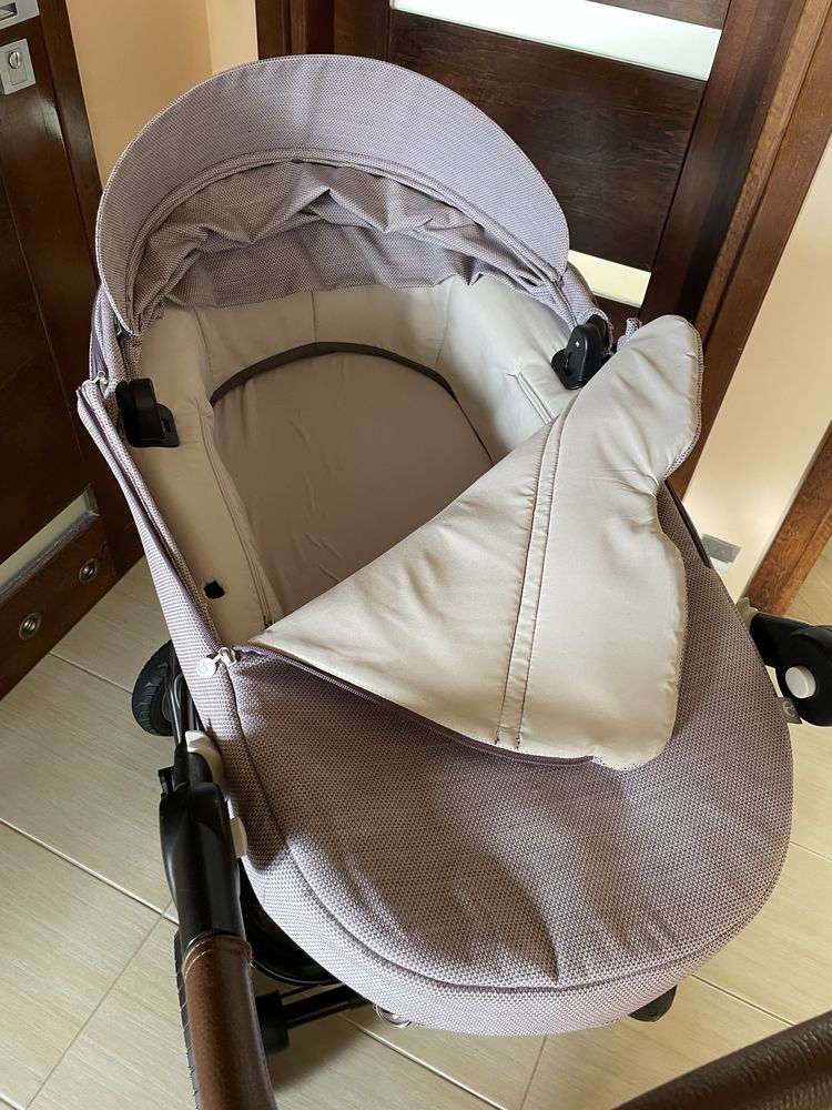 Wózek stokke trailz 2w1 limitowany kolor brushed lilac + torba