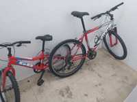 Bicicleta btt track e bicicleta para criança