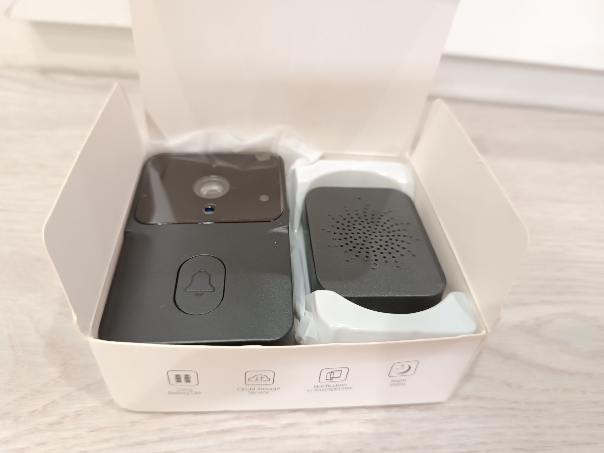 Дзвінок дверний відео домофон Tuya Smart  Life (Wi-Fi) + прога Kement