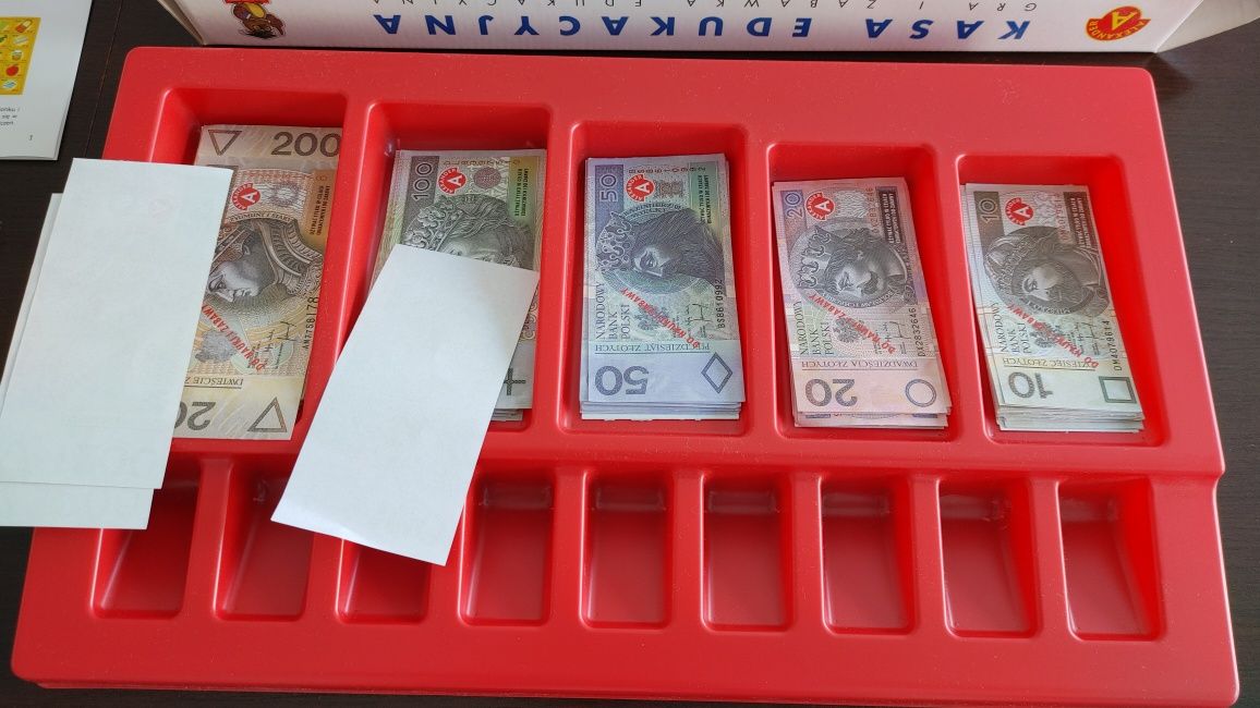 Gra Edukacyjna Kasa Edukacyjna firmy Alexander