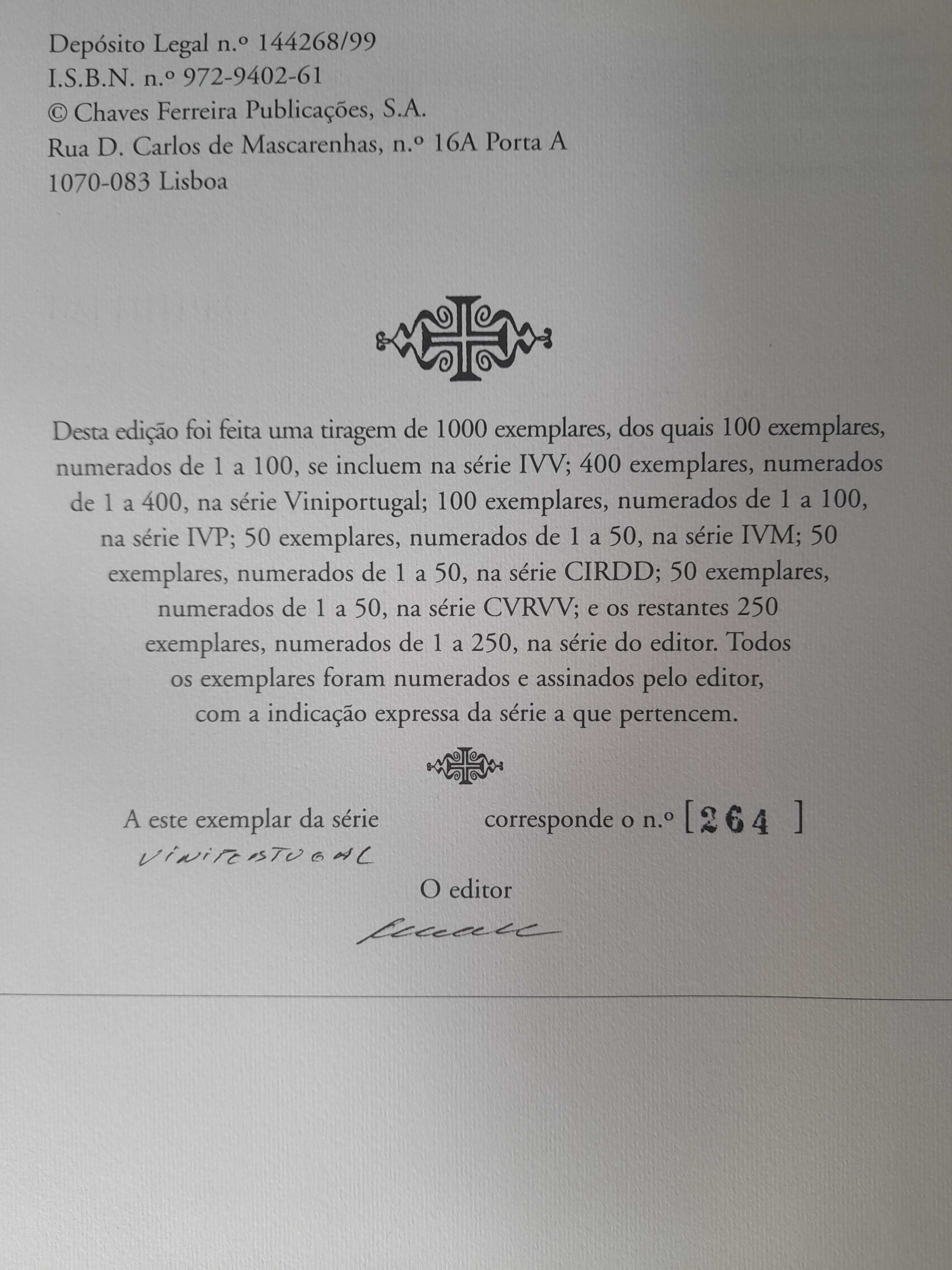 Livro RARO O Portugal Vinícola