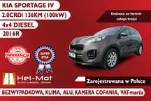 Kia Sportage IV 2.0CRDi AUTOMAT, Klima, Alu, Zarejestrowana w Polsce!