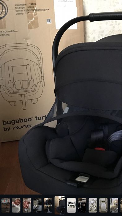 автокресло bugaboo turtle by nuna