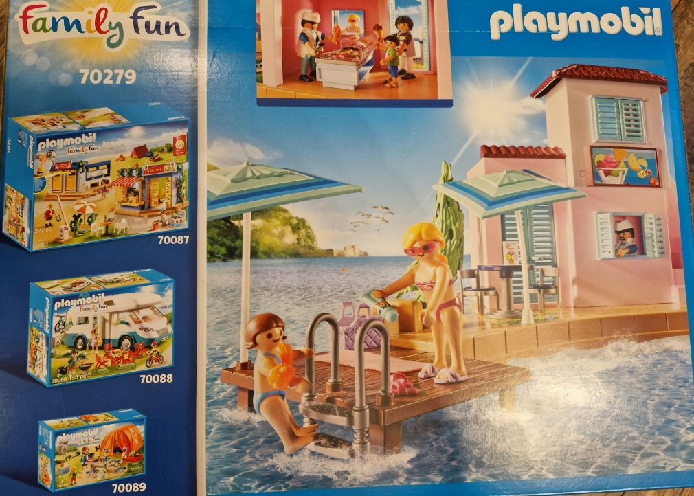 Playmobil Lodziarnia w Porcie