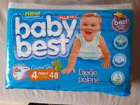 Pampers Plodine Baby best comfort dry раз.4maxi 48 шт.