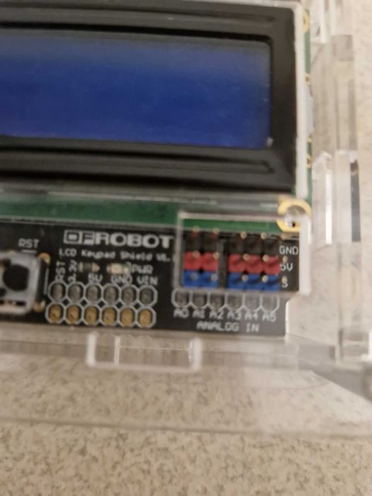 Arduino DFRobot LCD Keypad Shield v1.1 + Obudowa