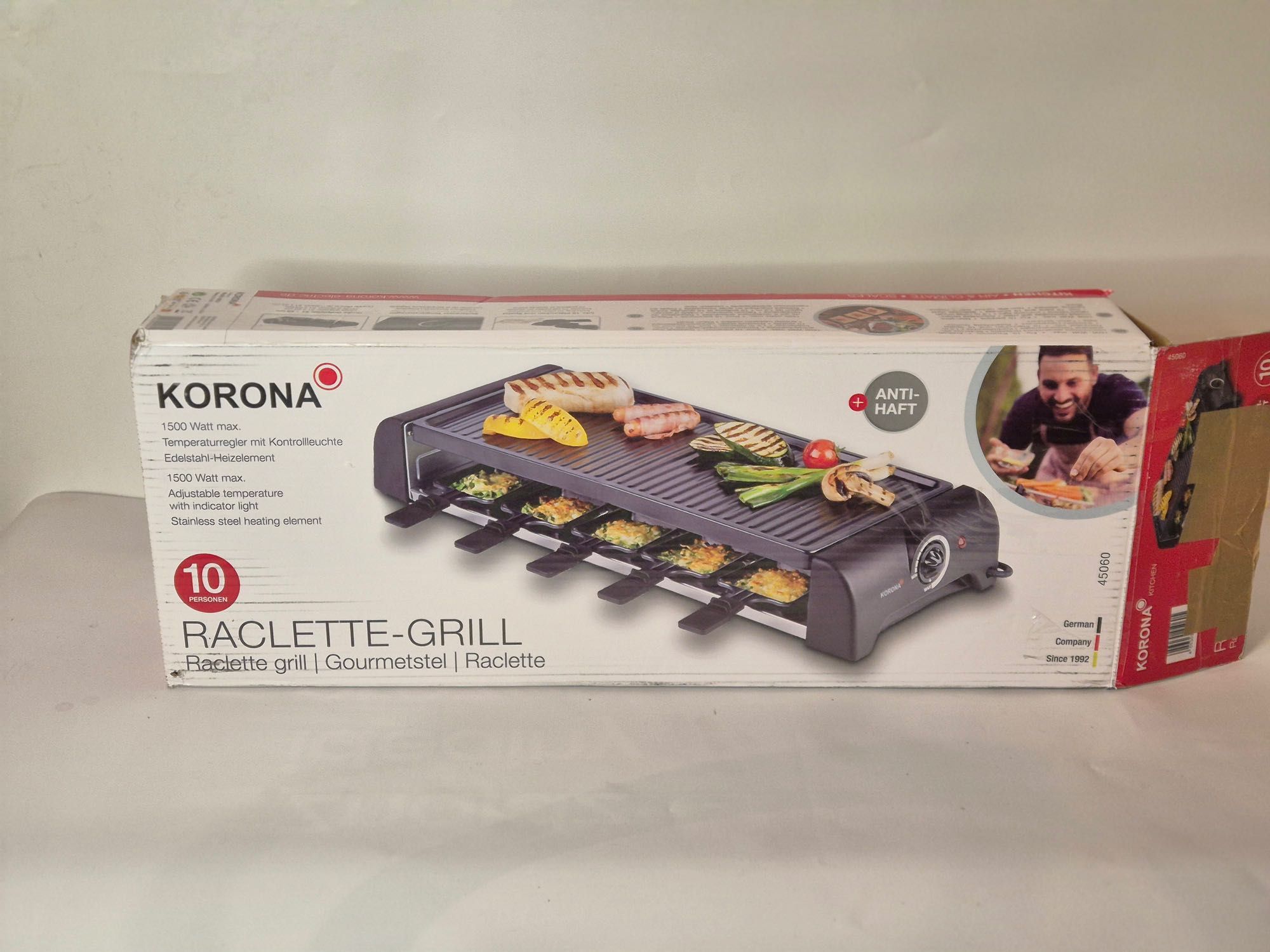 Grill elektryczny raclette Korona 45060