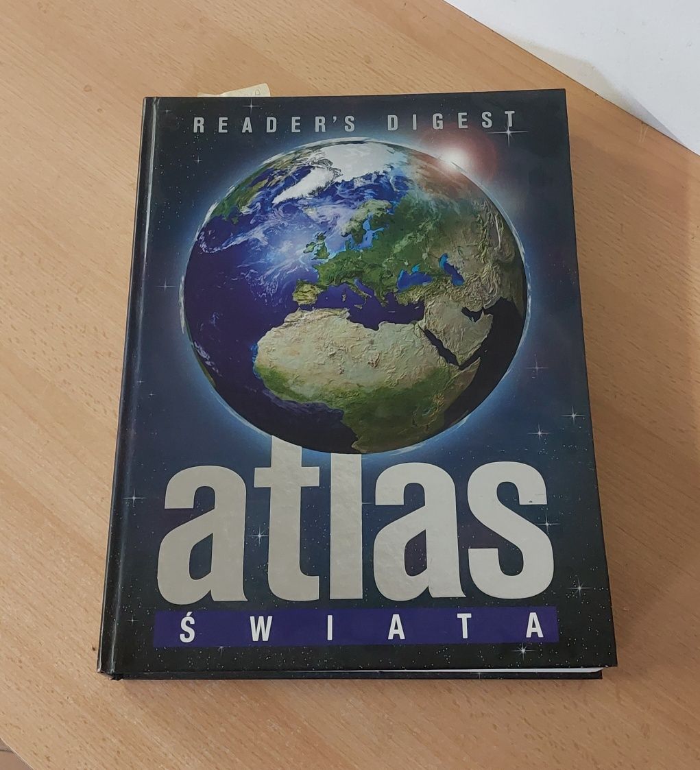 Atlas świata książka Reader's Digest