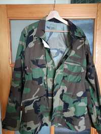 US Army bluza mundur BDU M81 Woodland L/R NyCo nowa