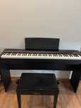 Piano Yamaha P-125a + Suporte + Pedal + Banco