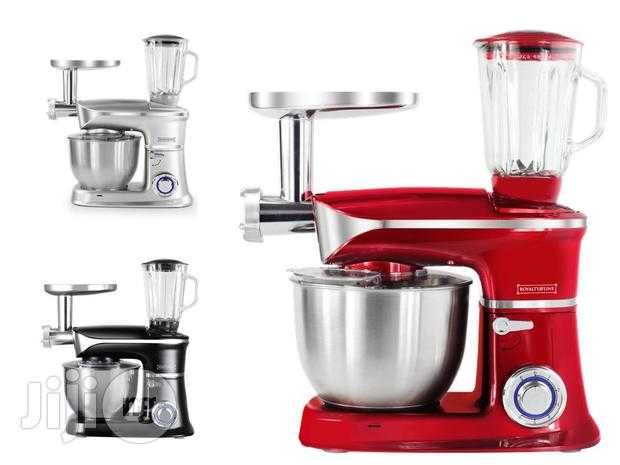 Кухонний комбайн 3в1 Royalty Line RL-PKM-1900BG 1900Вт