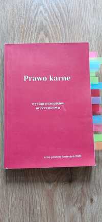 Prawo karne. Wyciąg przepisów. Orzecznictwo. Planer aplikanta