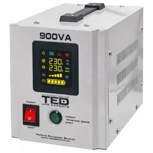 ИБП с правильной синусоидой TED-900VA