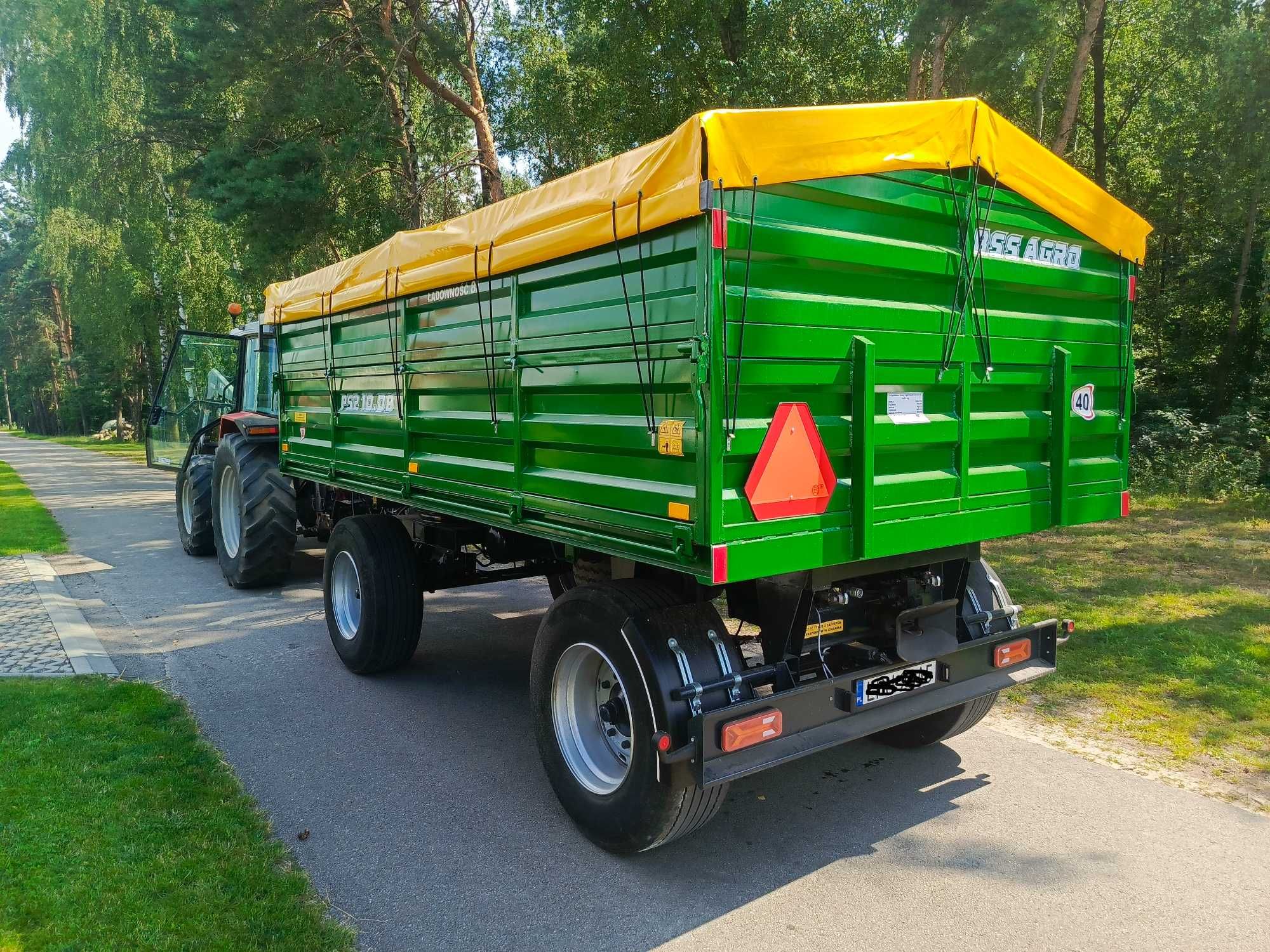 Przyczepa PS Brandys 10,08 HL 8t 12 t D47 D55