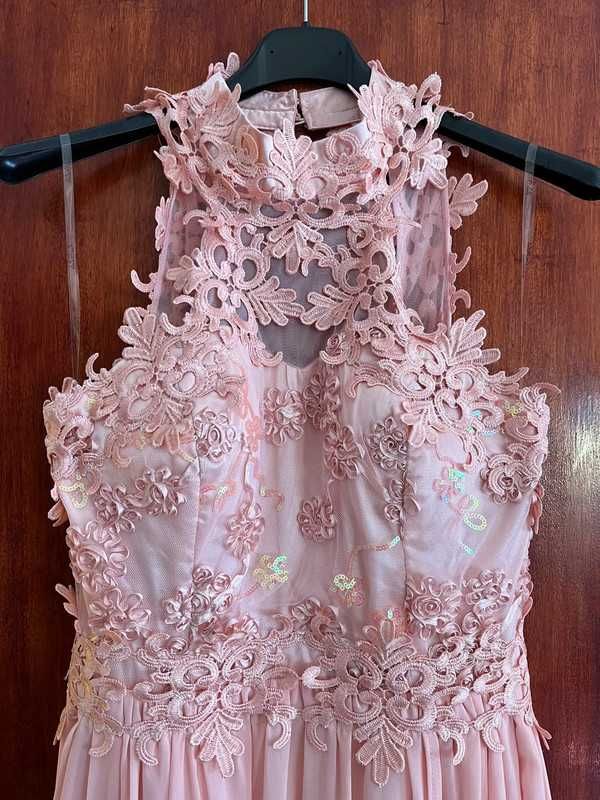 Vestido de Gala Rosa