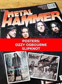 Metal Hammer 2001 - Fear Factory, Plakaty XL: Ozzy Osbourne i Slipknot