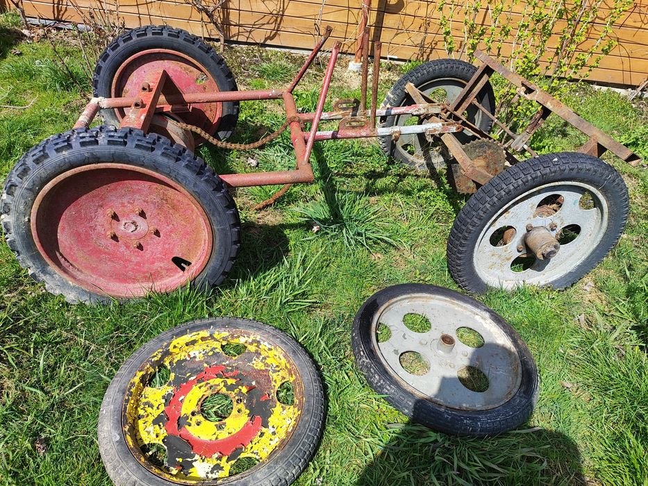 Koła do wózka ogrodowego