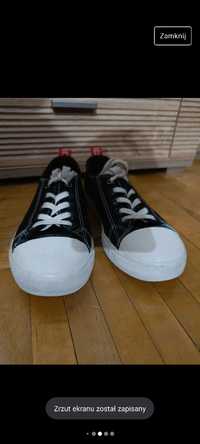 buty trampki czarno białe big star rozmiar 38