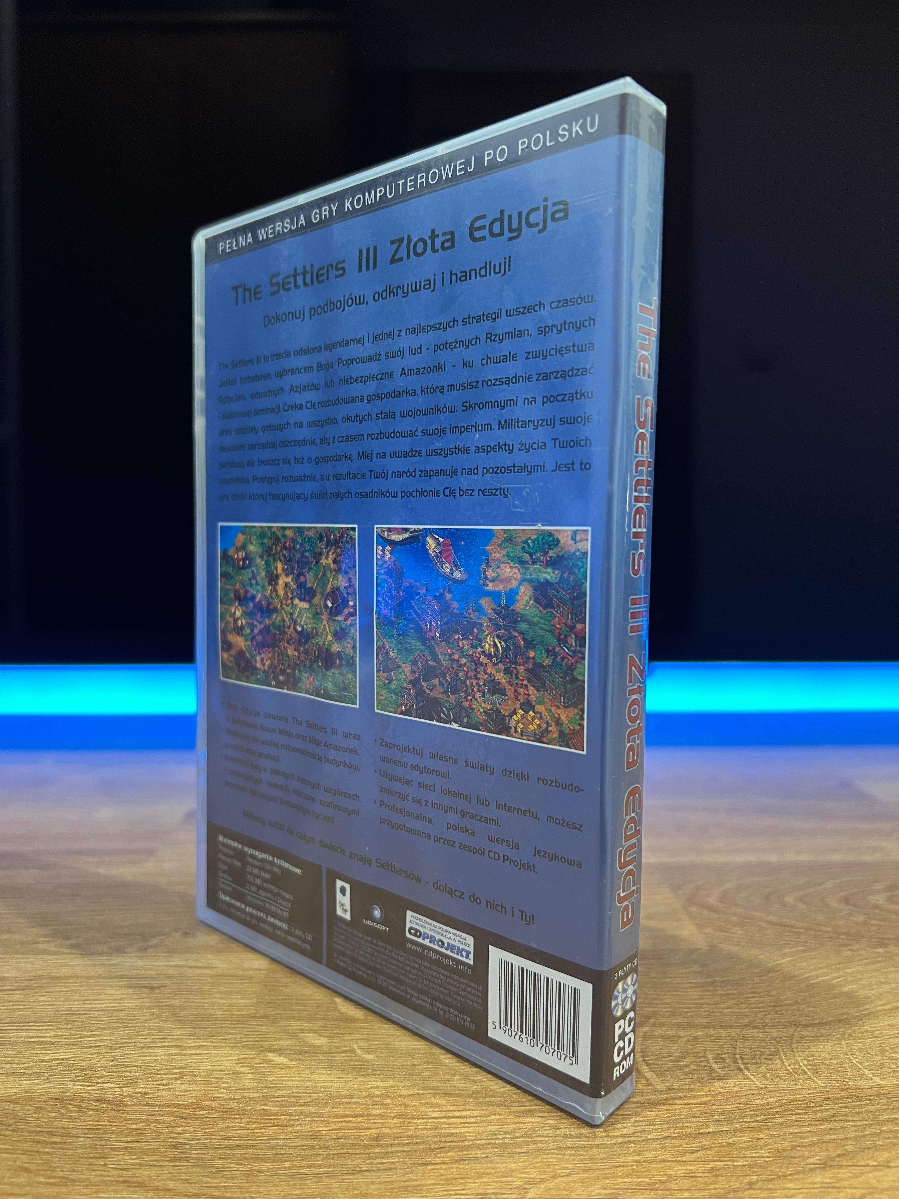 The Settlers III 3 Złota Edycja (PC PL 1998) wydanie eXtra Klasyka