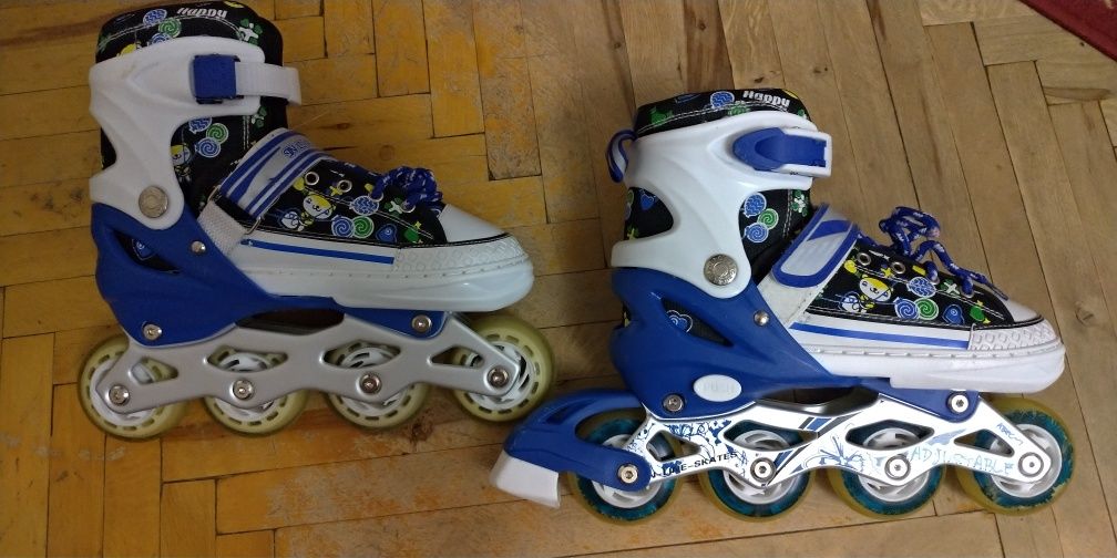 Роліки бігові,In line skates,34-39 розмір,б/у