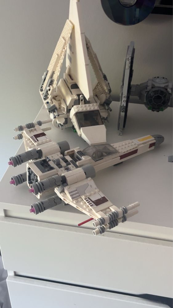 Lego Statki atte lambda delta 7 slave 1 tie xwing