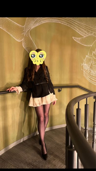 Сукня , піджак з юпка-шорти