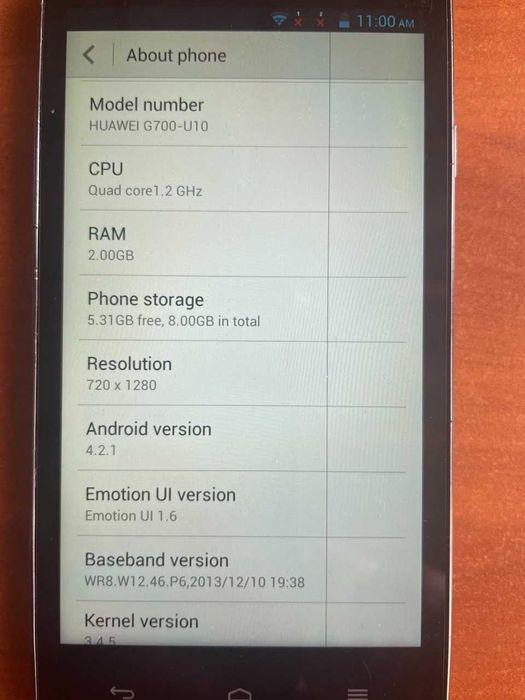 Смартфон Huawei G700