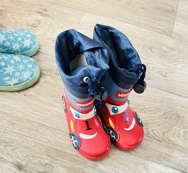 Чоботи для хлопчика Блискавка Маквін 22 розмір