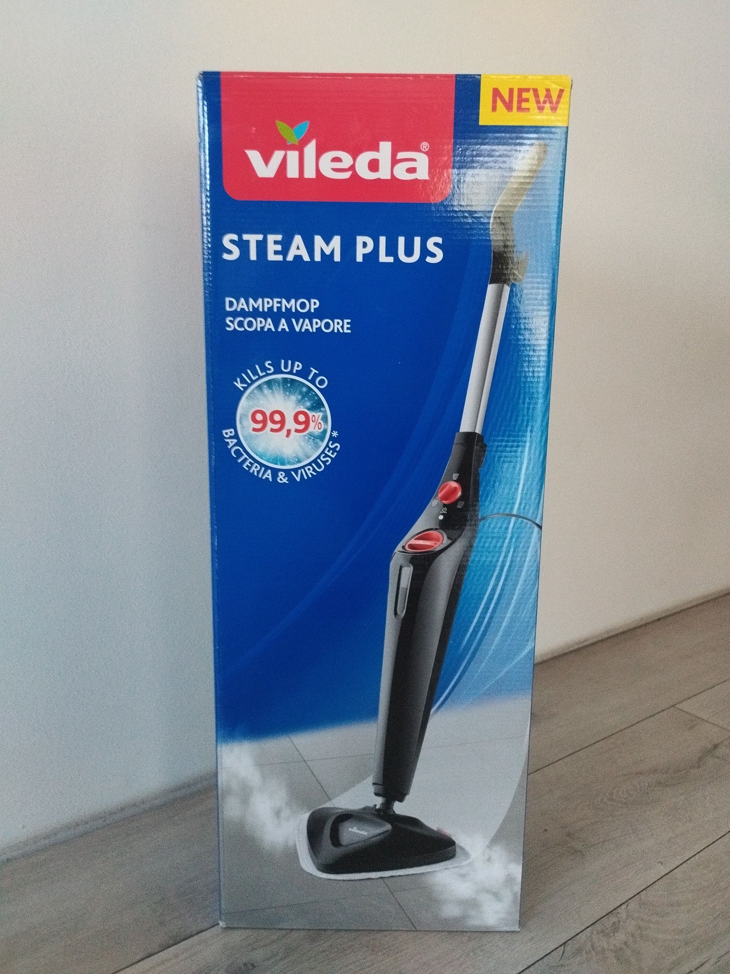 mop vileda steam plus