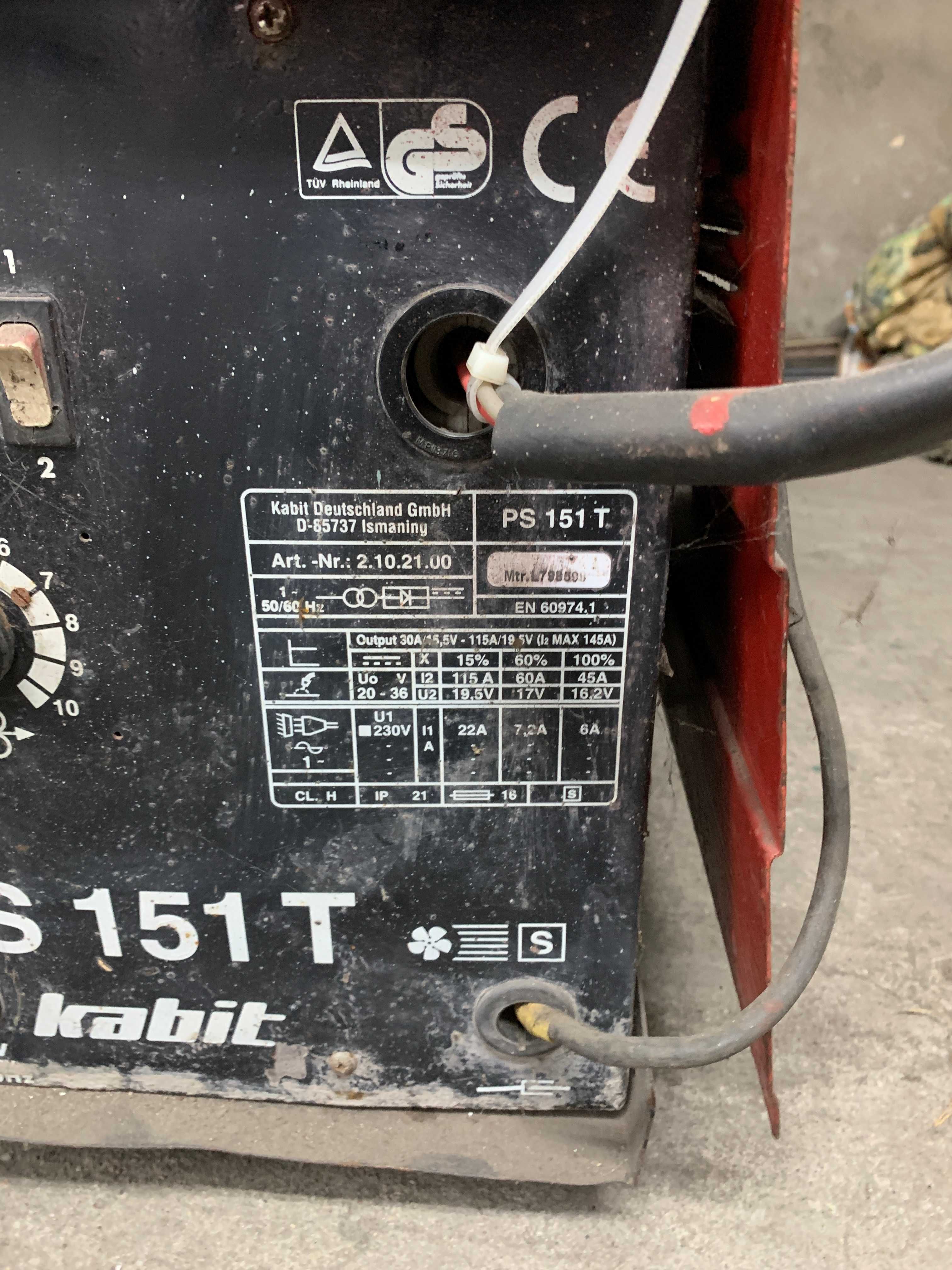 Spawarka Migomat Kabit PS 151 T
