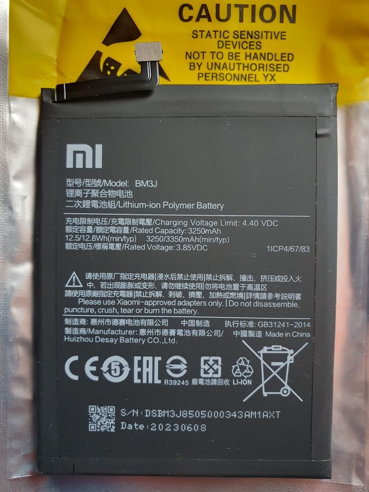 Bateria BM3J Xiaomi 8 Lite