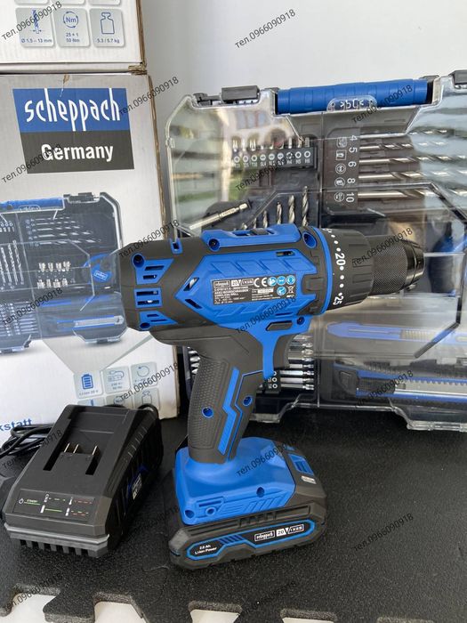 АКЦІЯ НІМЕЧЧИНА Шуруповерт, шурупокрут, шуруповёрт,Parksiide Scheppach