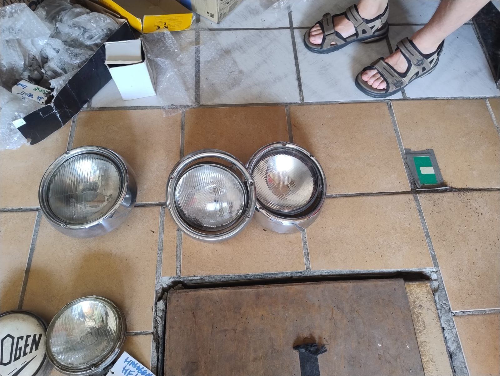 Halogen hella typu 3 VW Garbus z nakładką lampa halogenowa