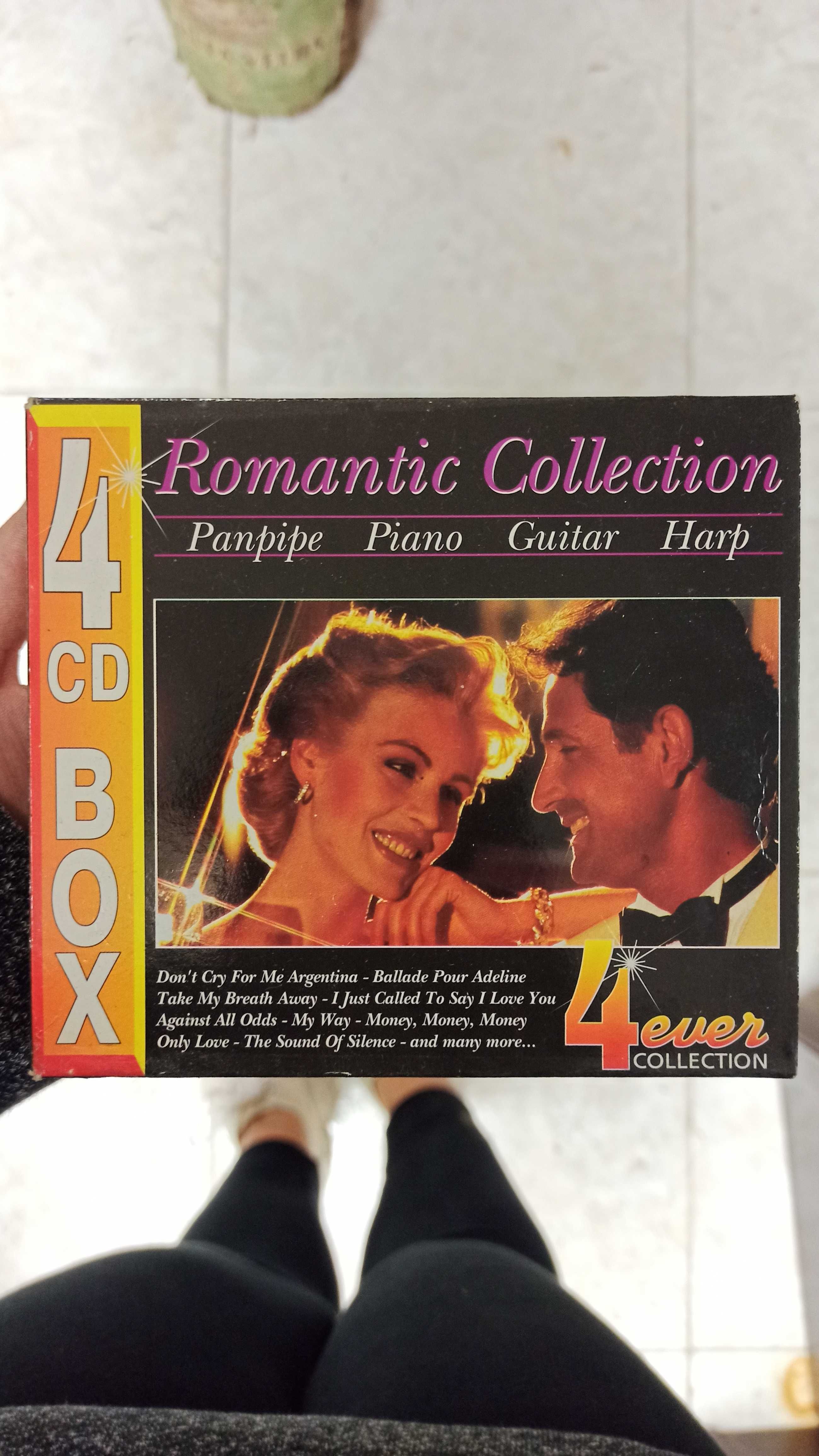 Romantic Collection - Panpipe Piano Guitar Harp _ 4Volumes