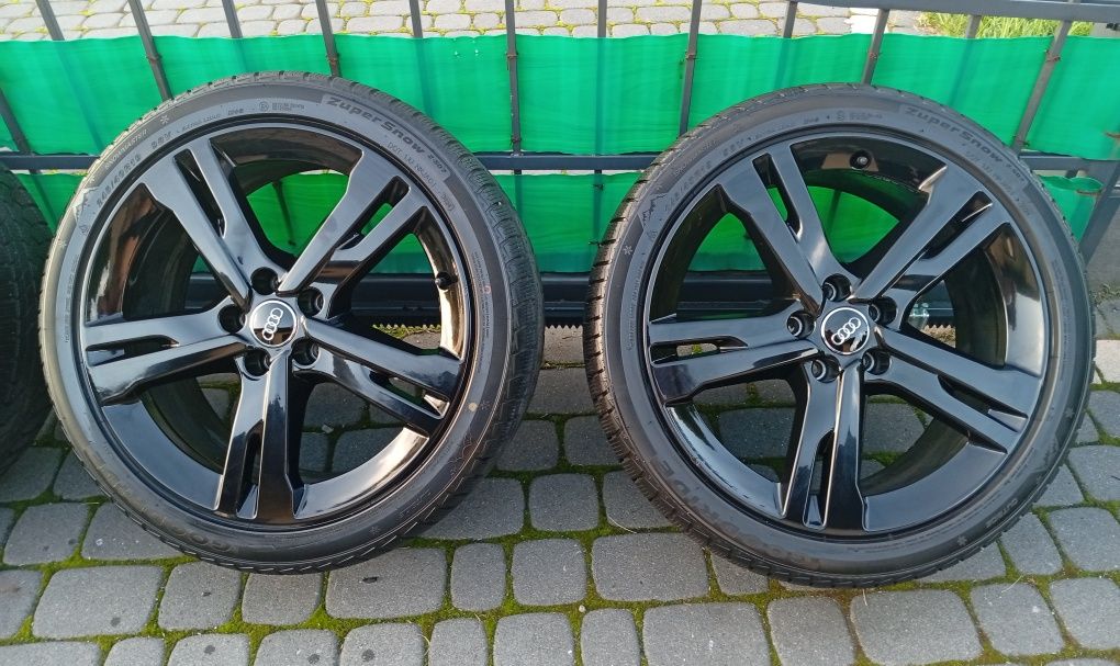 Koła zimowe jak nowe na Alufelgach 19 do modeli: Audi A6 C8, A4, A5, A