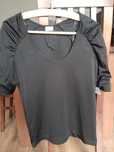 T shirt bluzka czarna elegancka 34 Oliver