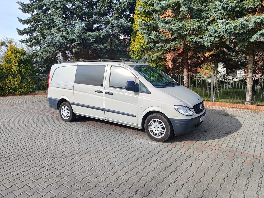 Anglik Mercedes Vito 115  2.2 CDI 150 KM Long Navigacja, Klimatyzacja