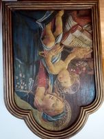 Arte sacra , pinturas e anjos em marfinite