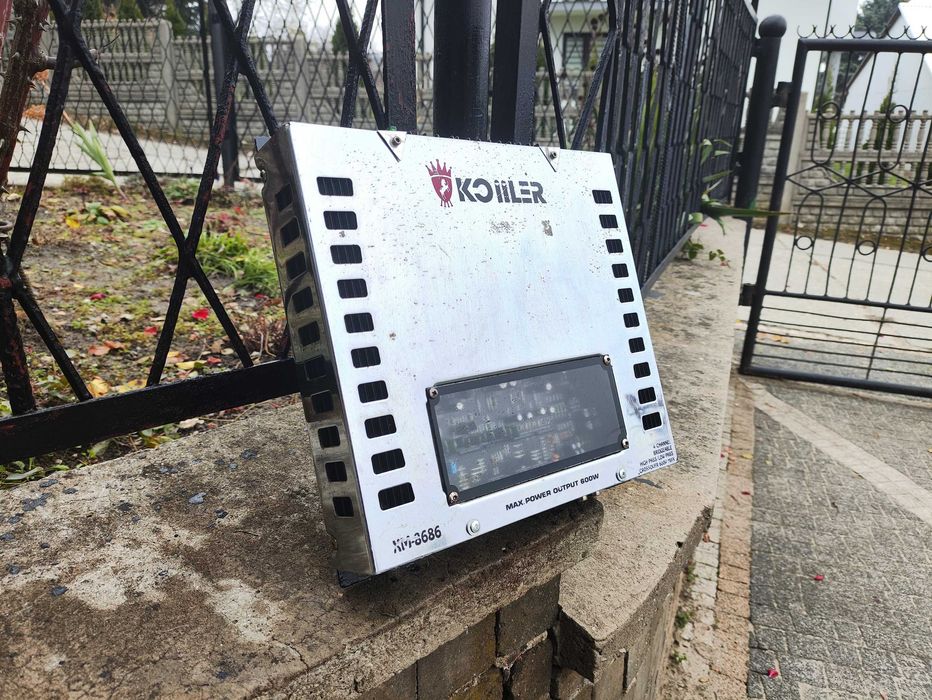 Wzmacniacz samochodowy 4 kanałowy Koiiler XM-8686, Wysyłka darmowa!