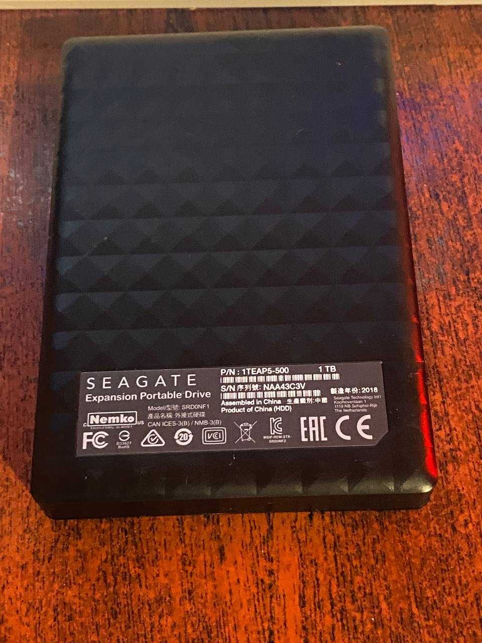 HDD 2.5" USB 3.0 1TB Seagate Expansion Portable