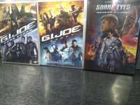 G.I.Joe Czas Kobry +  G.I.Joe Odwet + G.I.Joe Geneza (Snake Eyes) dvd