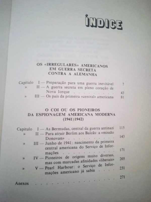 Êxitos e desaires da espionagem americana, de P.F. Villemarest