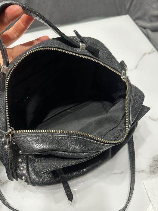 Шкіряна сумка чорна