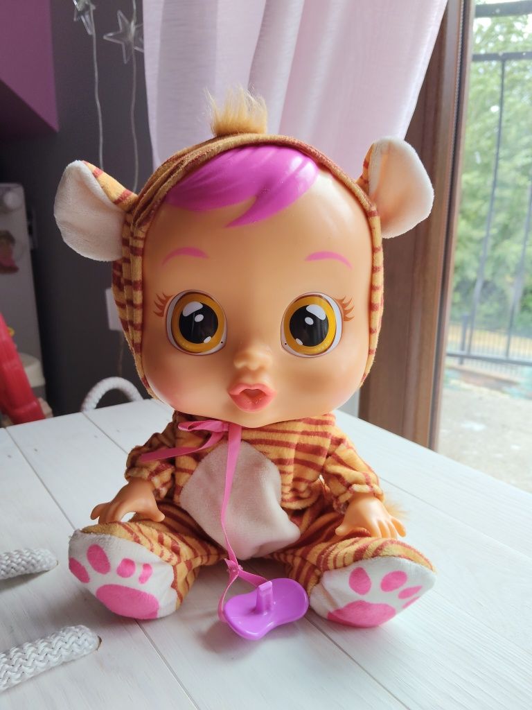 Lalka tygrysek cry babies magic tears interaktywna