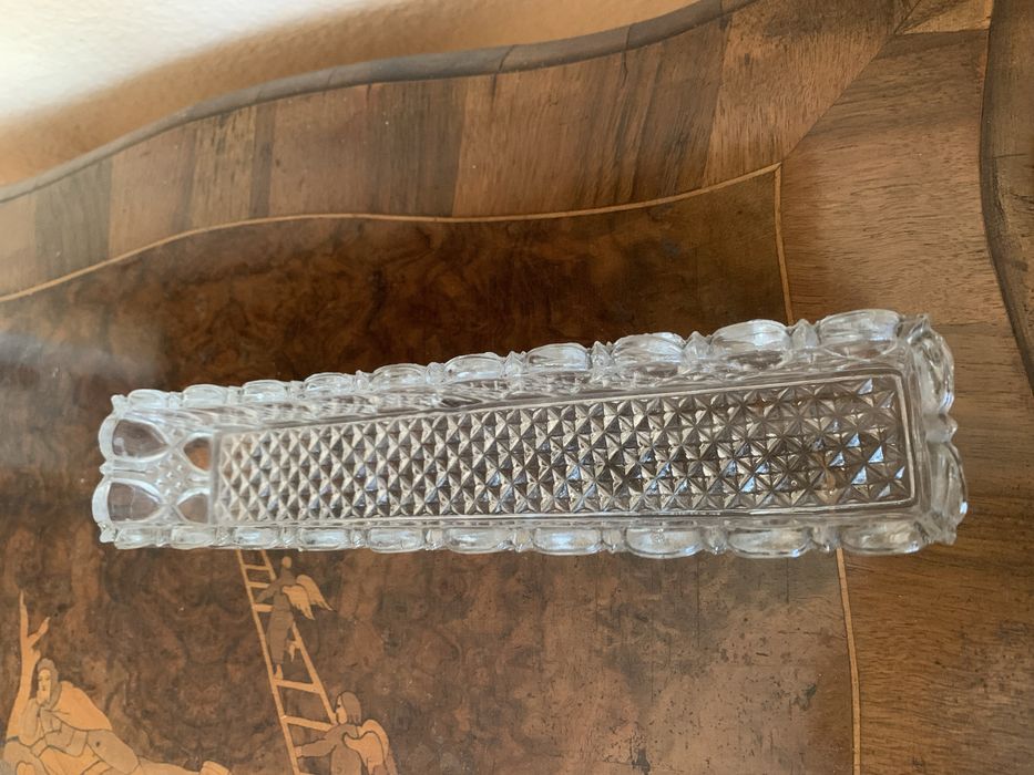 Szklane naczynie #PRL#polskidesign